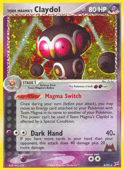 Team Magma's Claydol Team Magma vs Team Aqua #8