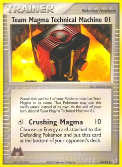 Team Magma Technical Machine 01 Team Magma vs Team Aqua #84
