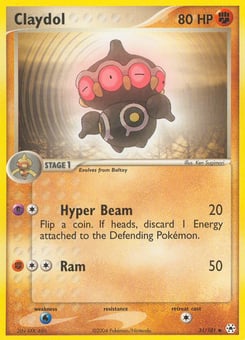 Claydol Hidden Legends #31
