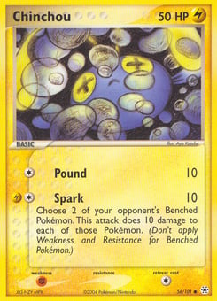 Chinchou Hidden Legends #56