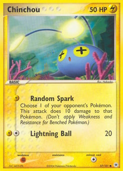 Chinchou Hidden Legends #57