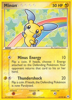 Minun Hidden Legends #67