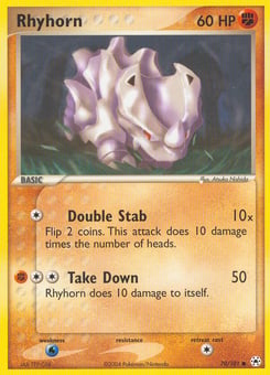 Rhyhorn Hidden Legends #70