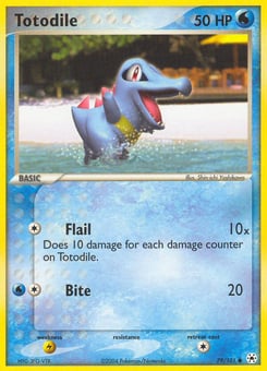 Totodile Hidden Legends #79