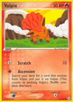 Vulpix Hidden Legends #81
