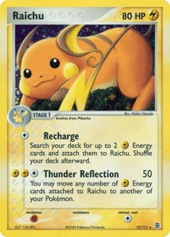 Raichu FireRed & LeafGreen #12