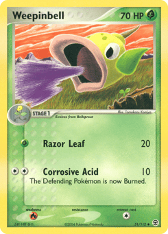 Weepinbell FireRed & LeafGreen #51
