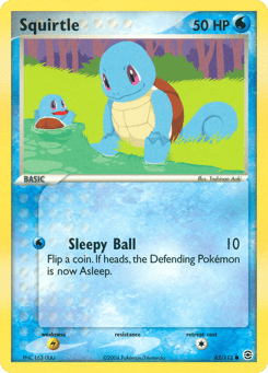 Squirtle FireRed & LeafGreen #82