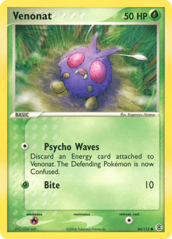 Venonat FireRed & LeafGreen #84
