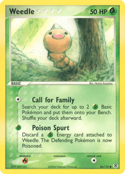 Weedle FireRed & LeafGreen #86