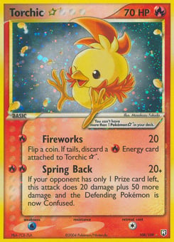 Torchic ☆ Team Rocket Returns #108