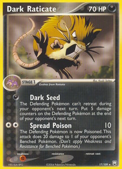 Dark Raticate Team Rocket Returns #17