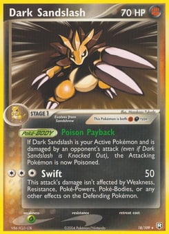 Dark Sandslash Team Rocket Returns #18