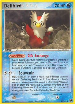Delibird Team Rocket Returns #21