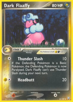 Dark Flaaffy Team Rocket Returns #33