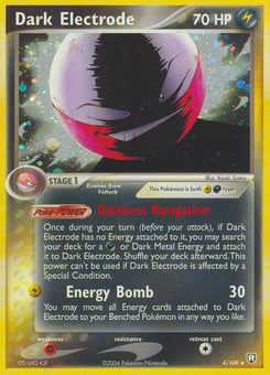 Dark Electrode Team Rocket Returns #4