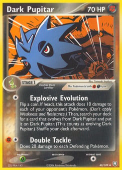 Dark Pupitar Team Rocket Returns #40