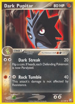 Dark Pupitar Team Rocket Returns #41