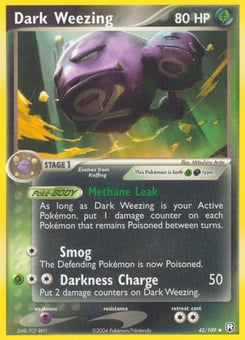 Dark Weezing Team Rocket Returns #42