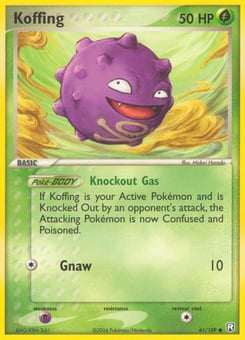 Koffing Team Rocket Returns #61