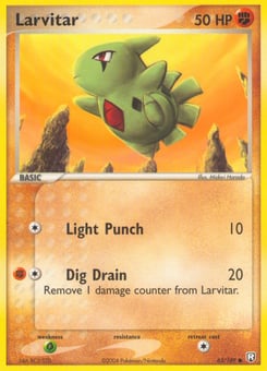 Larvitar Team Rocket Returns #63