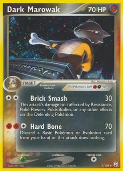 Dark Marowak Team Rocket Returns #7