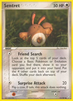Sentret Team Rocket Returns #75