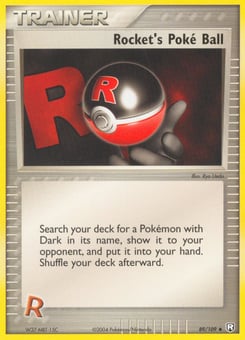 Rocket's Poké Ball Team Rocket Returns #89