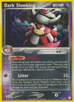 Dark Slowking Team Rocket Returns #9