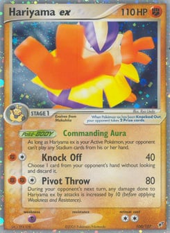 Hariyama ex Deoxys #100