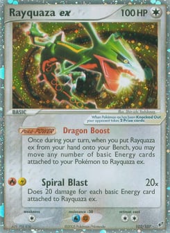 Rayquaza ex Deoxys #102
