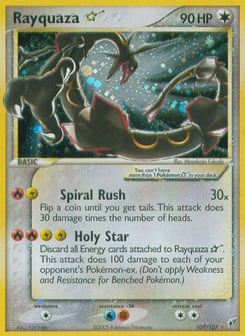 Rayquaza ☆ Deoxys #107