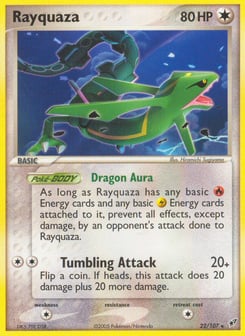 Rayquaza Deoxys #22