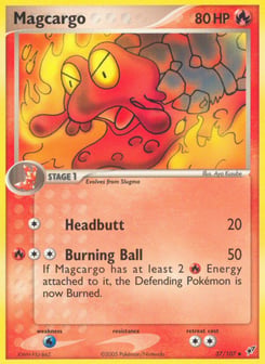 Magcargo Deoxys #37