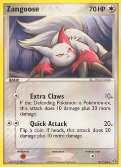 Zangoose Emerald #21