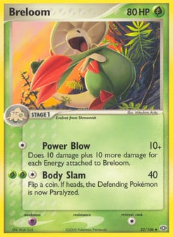 Breloom Emerald #22