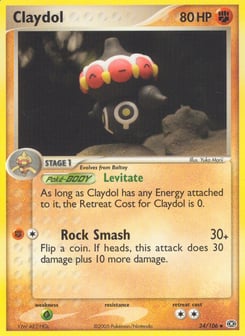 Claydol Emerald #24