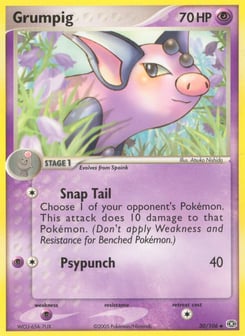 Grumpig Emerald #30