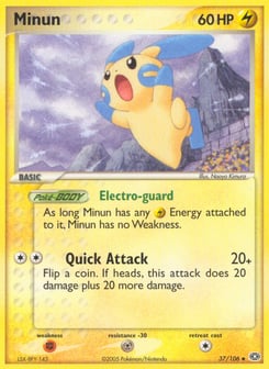 Minun Emerald #37