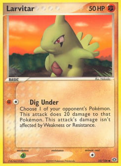 Larvitar Emerald #52