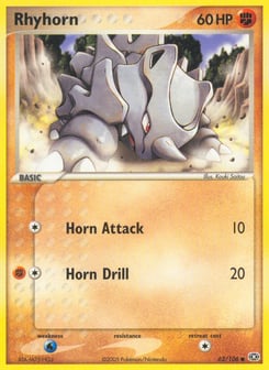 Rhyhorn Emerald #62