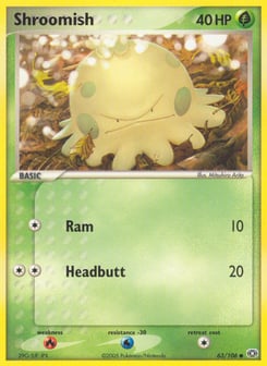 Shroomish Emerald #63