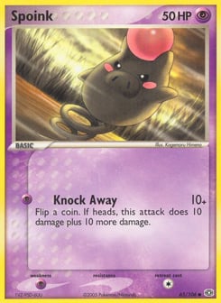 Spoink Emerald #65
