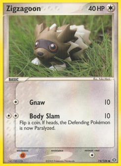 Zigzagoon Emerald #74