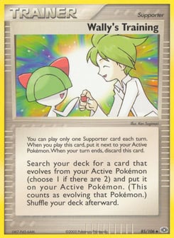 Wally's Training Emerald #85