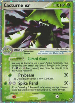 Cacturne ex Emerald #91