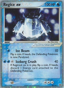 Regice ex Emerald #98