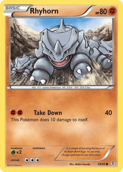 Rhyhorn Generations #49