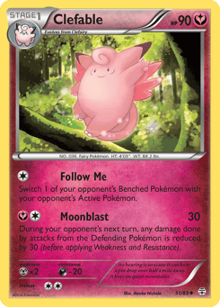 Clefable Generations #51