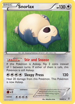 Snorlax Generations #58